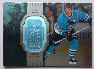 1998-99 SPx Finite - [Base] #71 Owen Nolan #/9,500