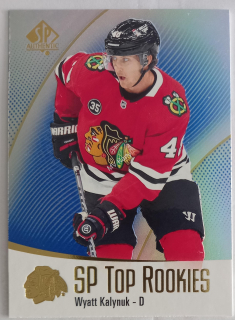 2021-22 SP Authentic - Top Rookies - Blue #TR-49 Wyatt Kalynuk