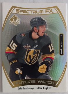 2021-22 SP Authentic - Spectrum FX #S-66 Level 1 - Future Watch - Jake Leschyshyn