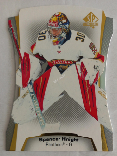2021-22 SP Authentic - Die-Cuts #DC-16 Spencer Knight