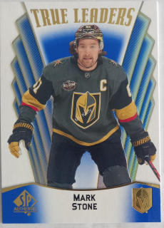 2021-22 SP Authentic - True Leaders - Blue #TL-18 Mark Stone