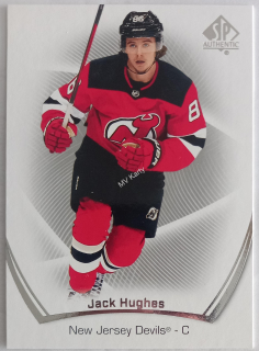 2021-22 SP Authentic - [Base] #49 Jack Hughes