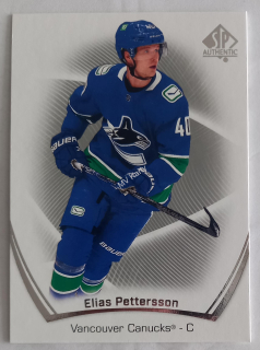 2021-22 SP Authentic - [Base] #96 Elias Pettersson