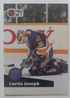 1991-92 Pro Set - [Base] #473 Curtis Joseph