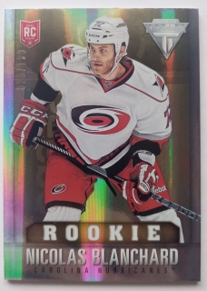 2013-14 Panini Titanium - [Base] - Draft Position Number #111 - Nicolas Blanchard /100