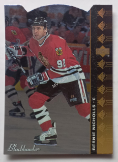 1994-95 Upper Deck - SP - Die-Cut #SP-106 Bernie Nicholls