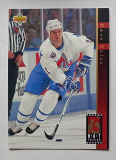 1993-94 Upper Deck - Hat Tricks #HT16 Owen Nolan